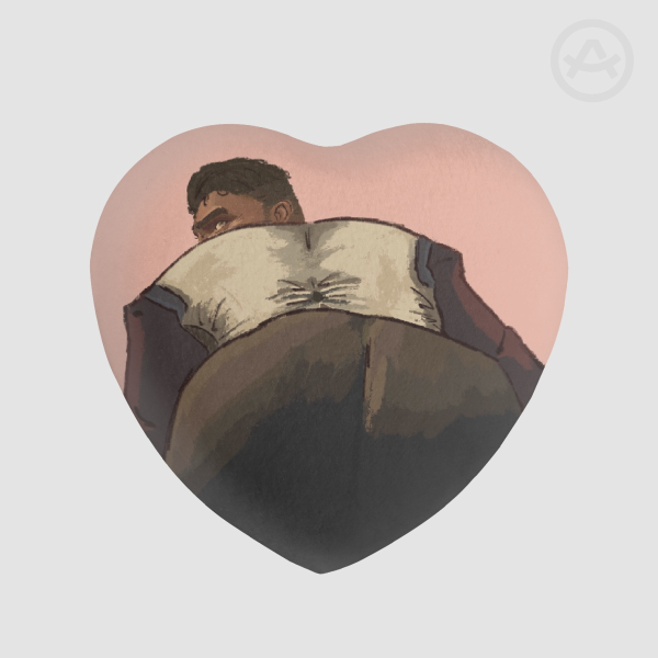 Jayce Talis Butt Arcane Heart Shape Plush Badge