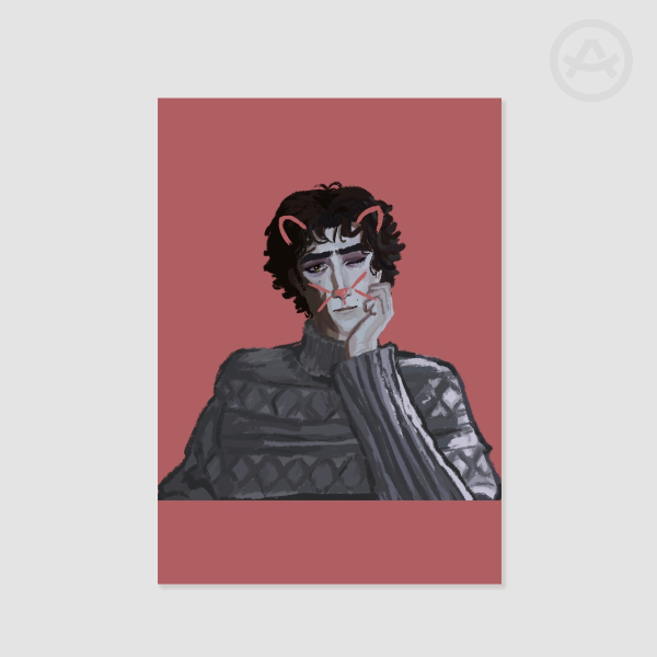 Viktor Arcane Kitty A4 Poster