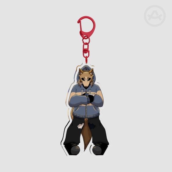 Dangling Ck Acrylic Keychain