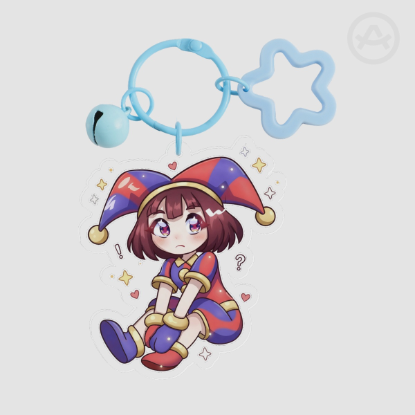 Pomni keychain The Amazing Digital Circus 𓂃 ࣪ ִֶָ☾