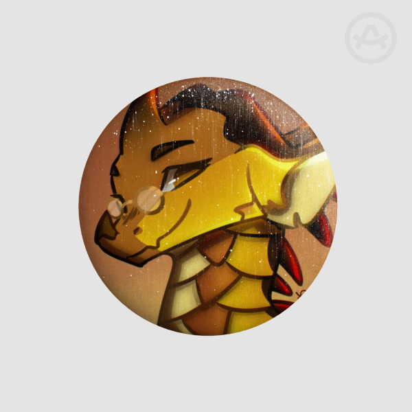 Cricket Brushed Pearl Dust Round Badges (Button Pins)