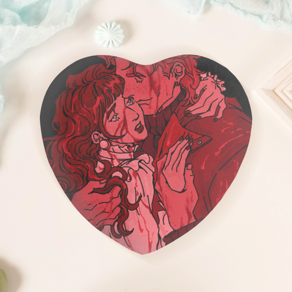 Heart Plush Badge (Original Work)