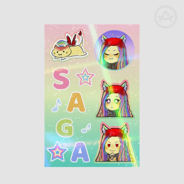 Open Destiny - Saga Brightfang Stickers