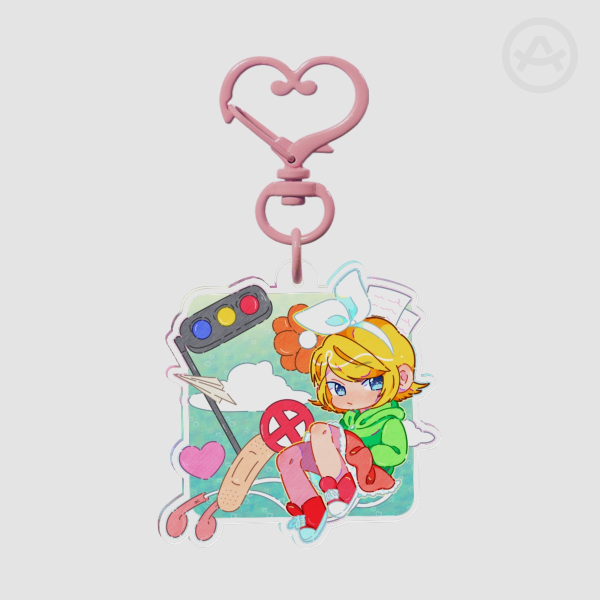 Melancholic Rin Keychain