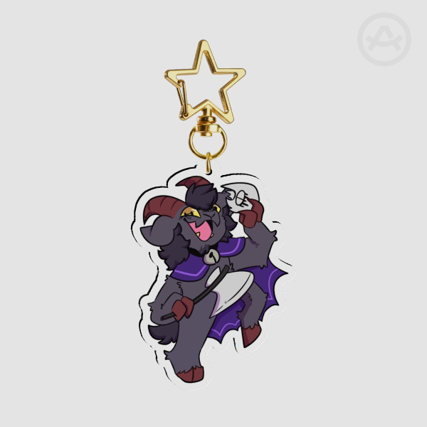 COTL Goat Keychain