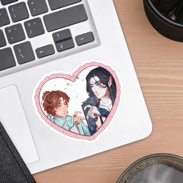 Moshang Heart Sticker