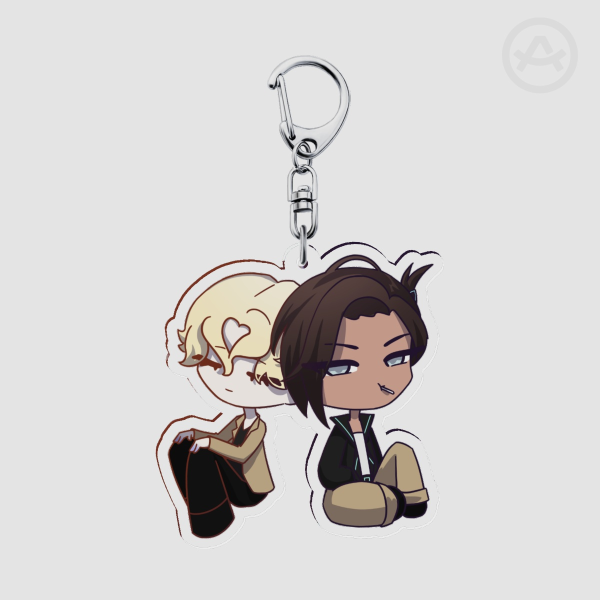 hyuna & luka [keychain]