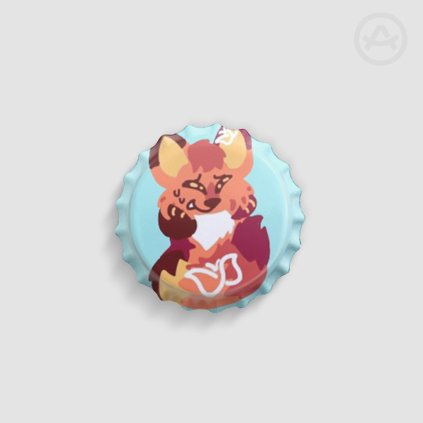 Twist Bottle Cap Badge