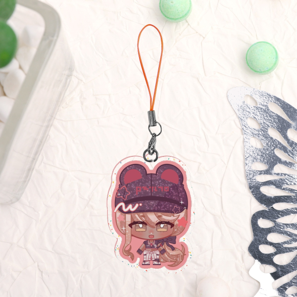 Tsubasa Kawana Glitter Acrylic Keychain