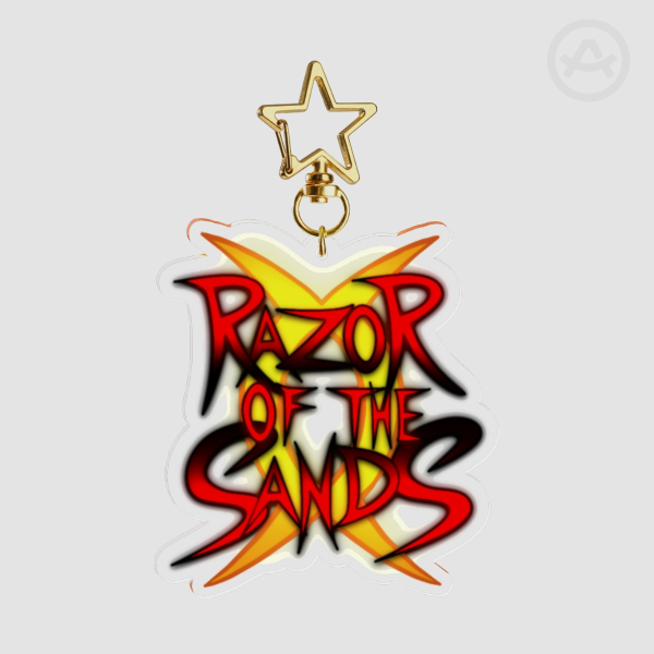 Razor of the Sands LOGO Keychain