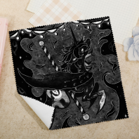 Moony Caroussel Glass Cloth