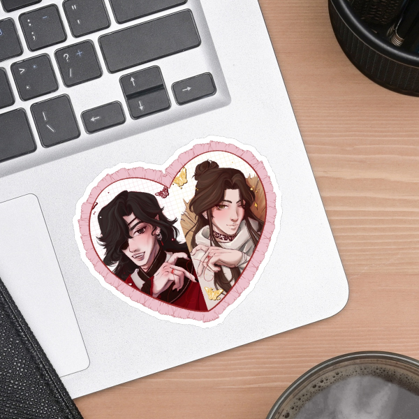 Hualian Heart Sticker