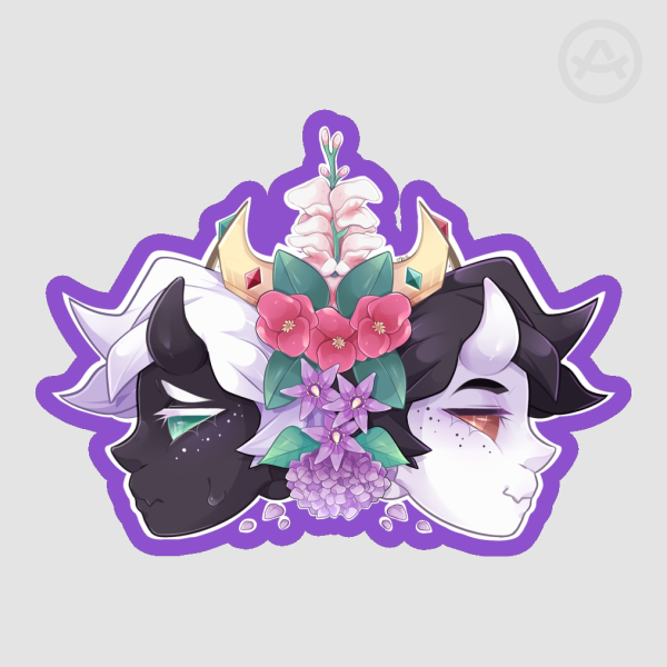 Split Bouquet: DSMP Sticker