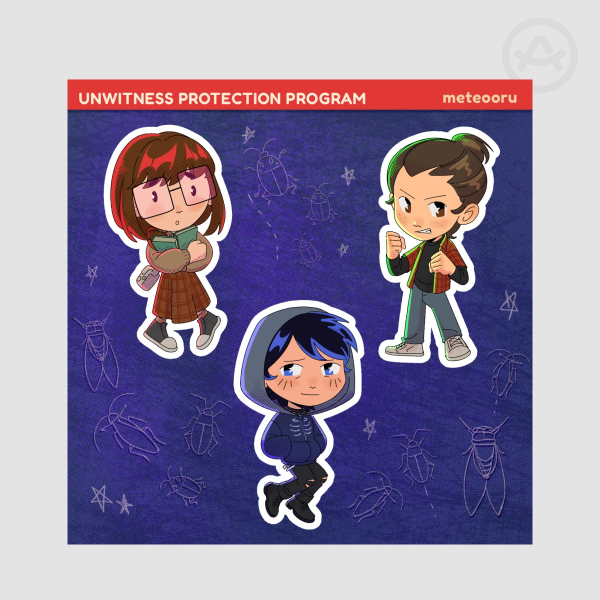 UPP sticker sheet
