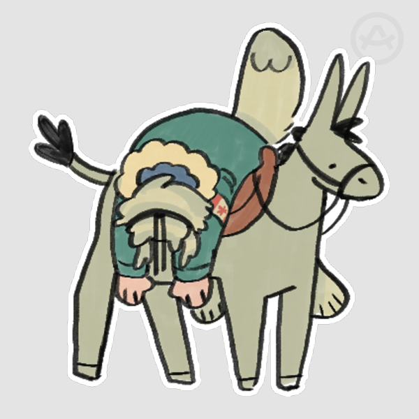 Etho's Donker Sticker