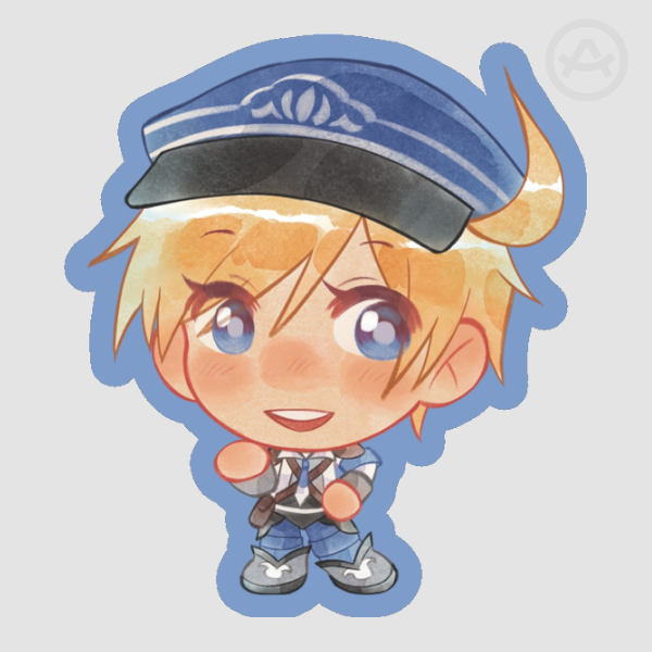 Ares Sticker (Rune Factory 5)