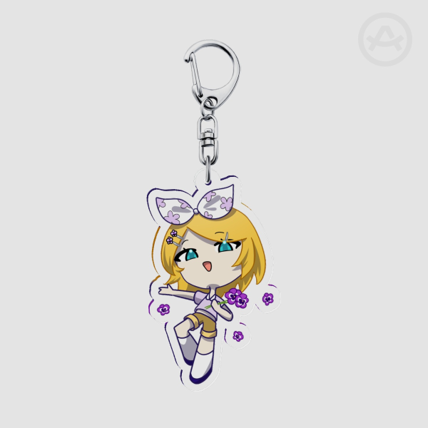 pansy rin [keychain]