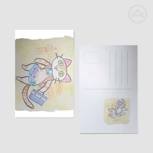 Huipil Cat Postcards