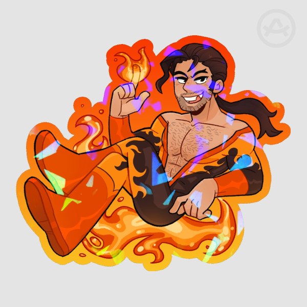 Flambae Sticker