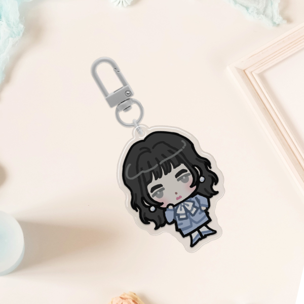 Mimi Epoxy Keychain (Original Work)
