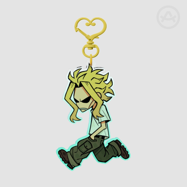 All Might True Form Acrylic Keychain
