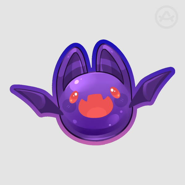 Batty Slime Sticker