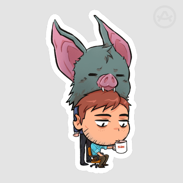 Robert x Sonar Sticker