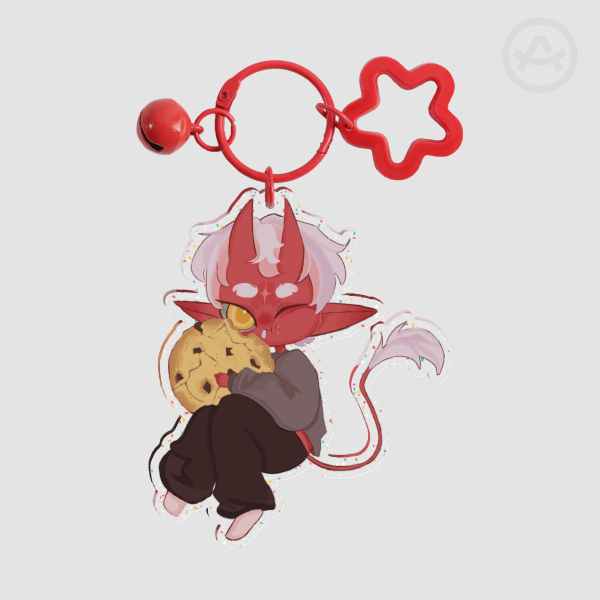 oc tiefling glitter charm 