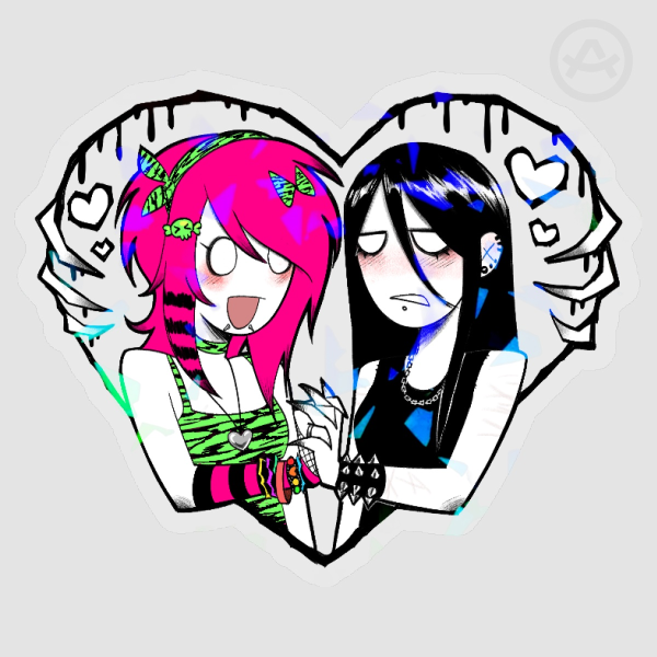 Emily x Lily / Clear PET Vinyl Die Cut Stickers