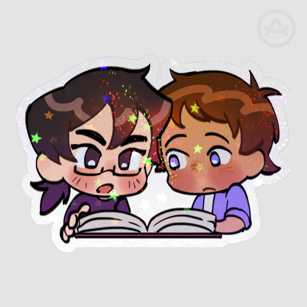 Klance College AU Holo Sticker