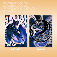 Moony PVC Double-side Spiral Notebook