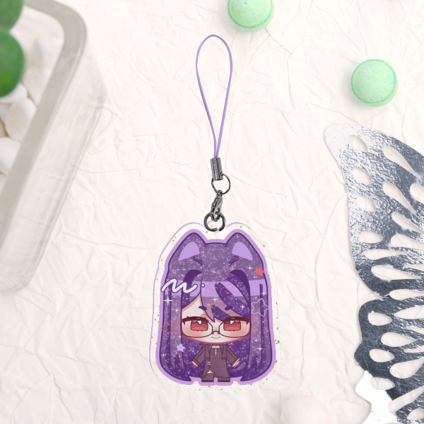 Hiruko Shizuhara Glitter Acrylic Keychain