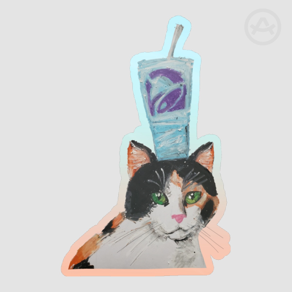 Baja Blast Cat | Sticker