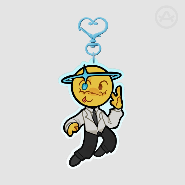 Moth keychain
