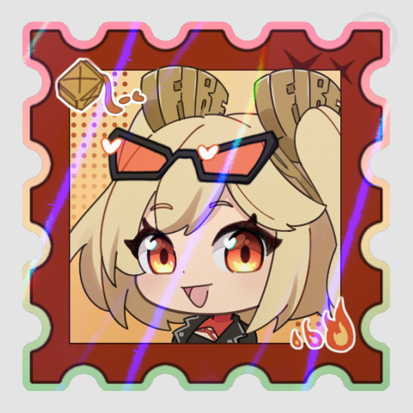 Colored Edge Die Cut Stickers