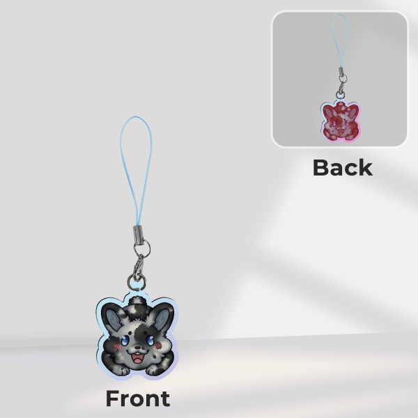 Cutie Bunny Phone Charm
