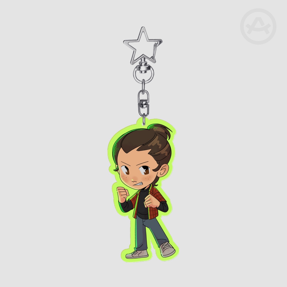 Isaac Brooks Acrylic Keychain