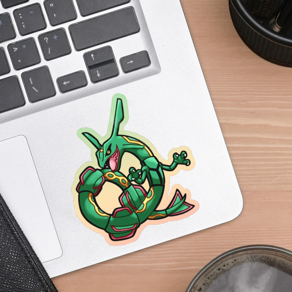 Rayquaza V2 Die-Cut Sticker