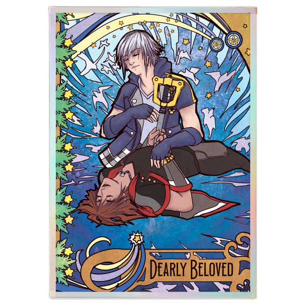 Soriku Mucha Art Boards with Rainbow-Edge - 5.8" x8.3"(148x210mm)