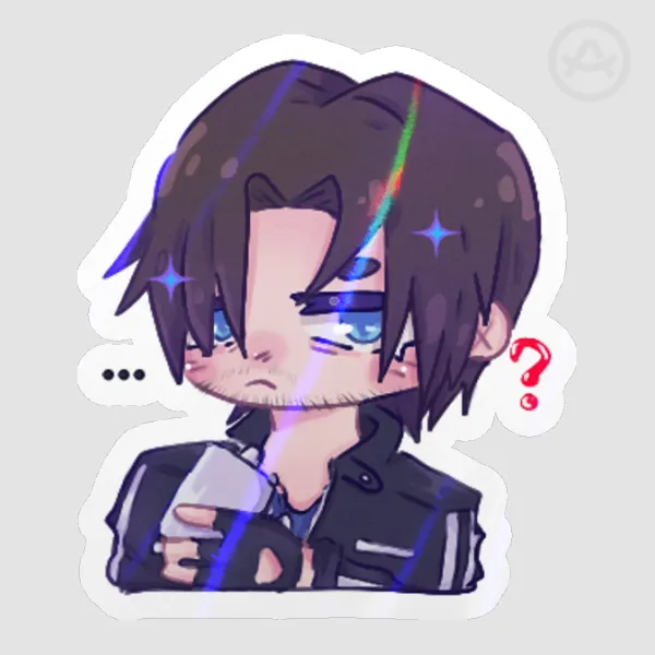 Leon "Huh" Sticker!