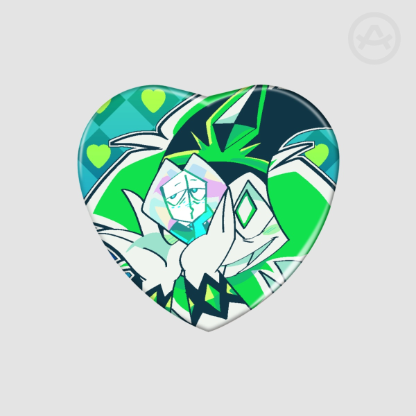 Heart Shape Royaldice Badge