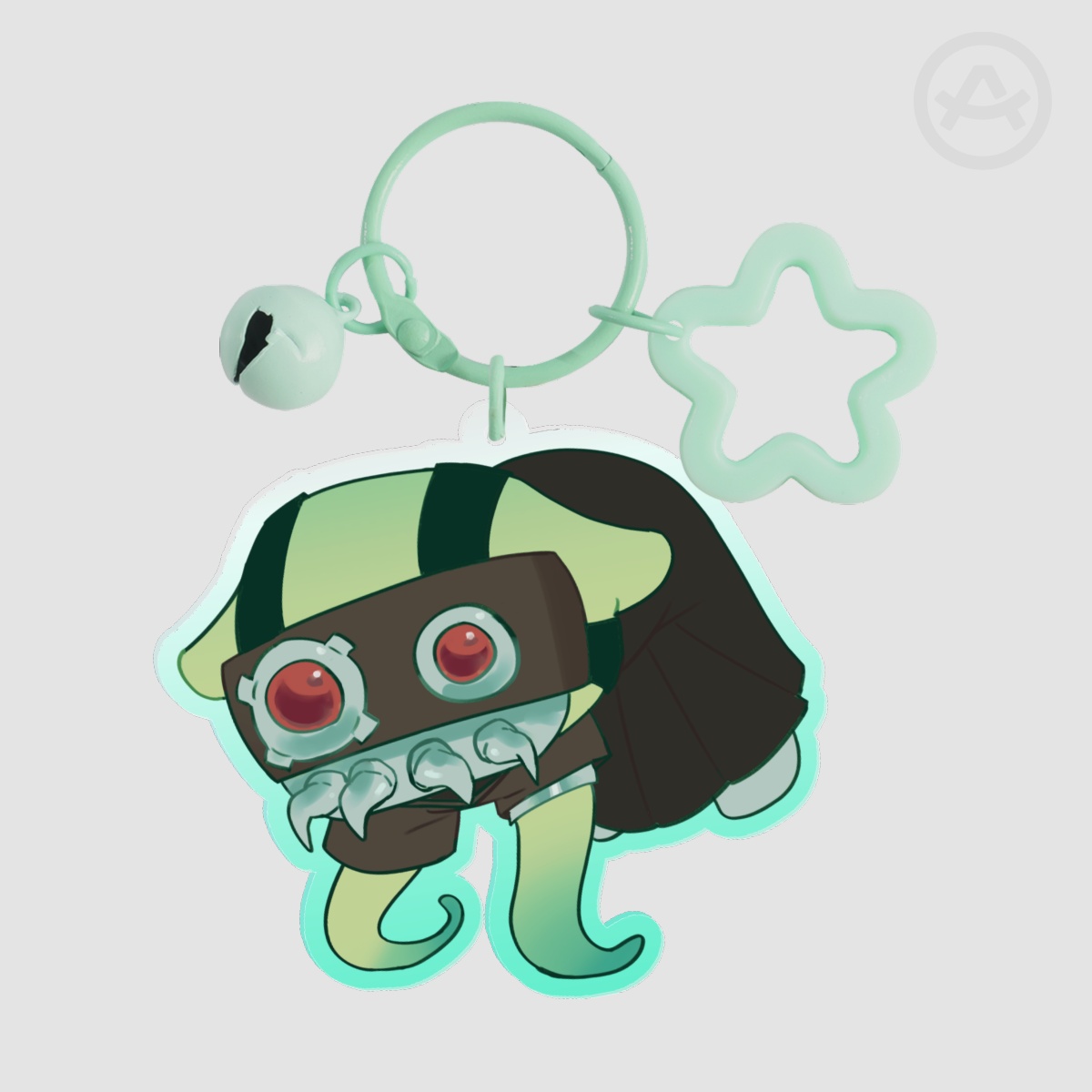 Mari-anna Clear Acrylic Keychain