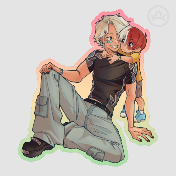 Todoroki Brother Sticker