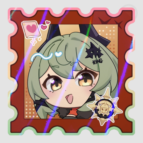 Colored Edge Die Cut Stickers