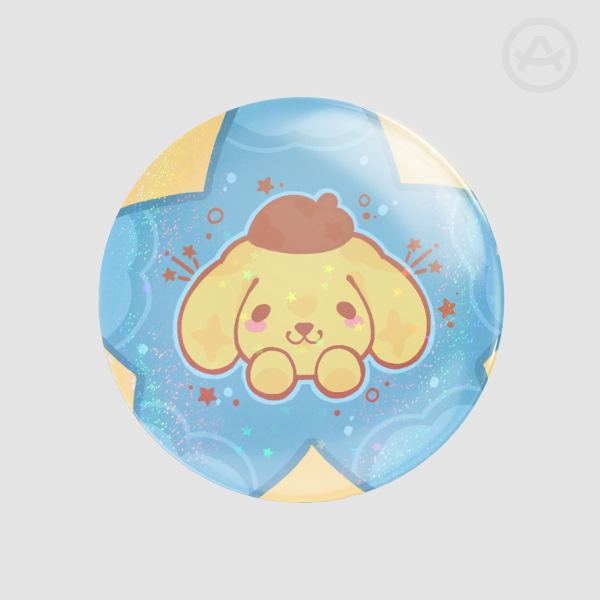 Pompompurin Sanrio Badge