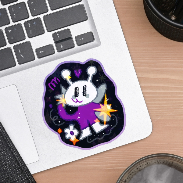 Ace Alien - Holographic Sticker
