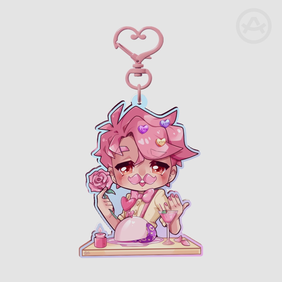 A Date with Warfstache: Rainbow Charm