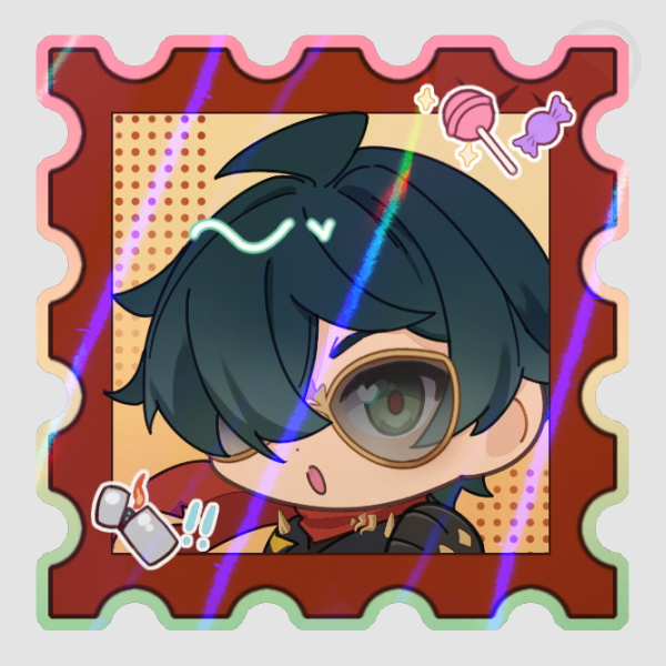 Colored Edge Die Cut Stickers