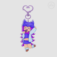 Octana Sing Acrylic Keychain