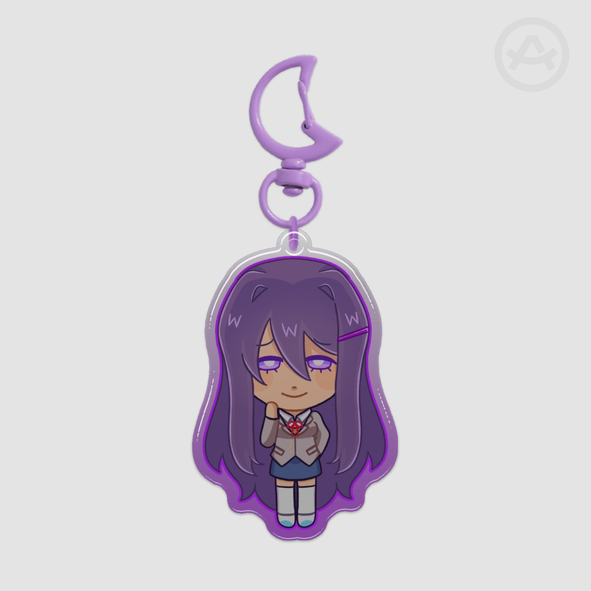 Doki Doki Literature Club Keychains - Yuri